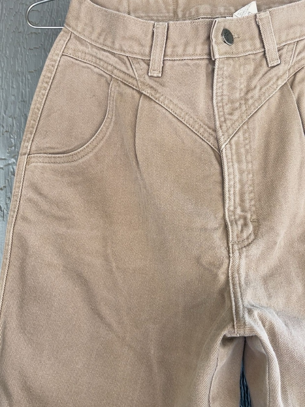 Vintage Women’s Rockies Boot cut Western Wear Jeans Beige